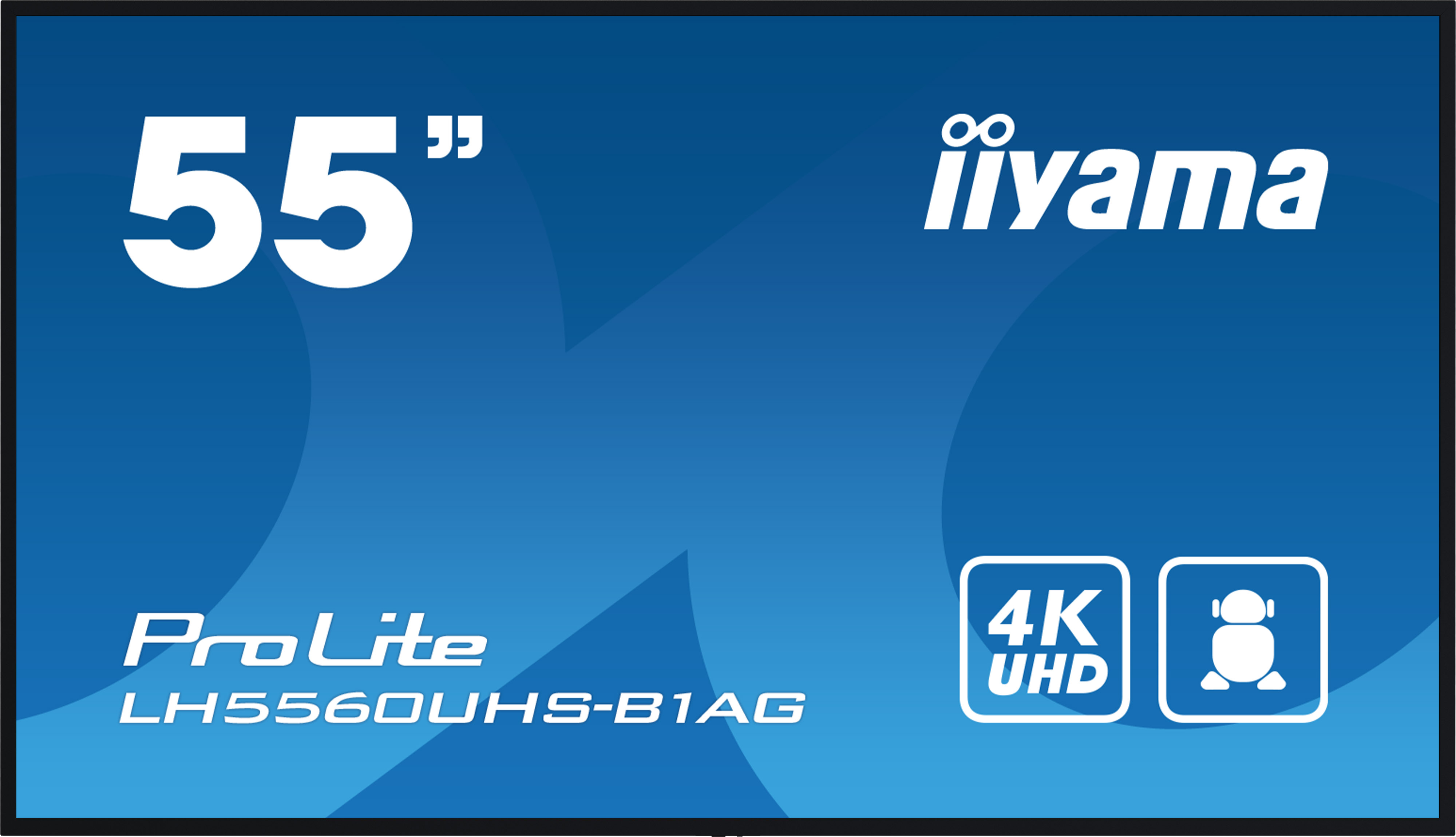 iiyama ProLite LH5560UHS-B1AG - 55 Zoll - 500 cd/m² - 4K - UHD - 3840 x 2160 Pixel - 24/7 - Android - Display