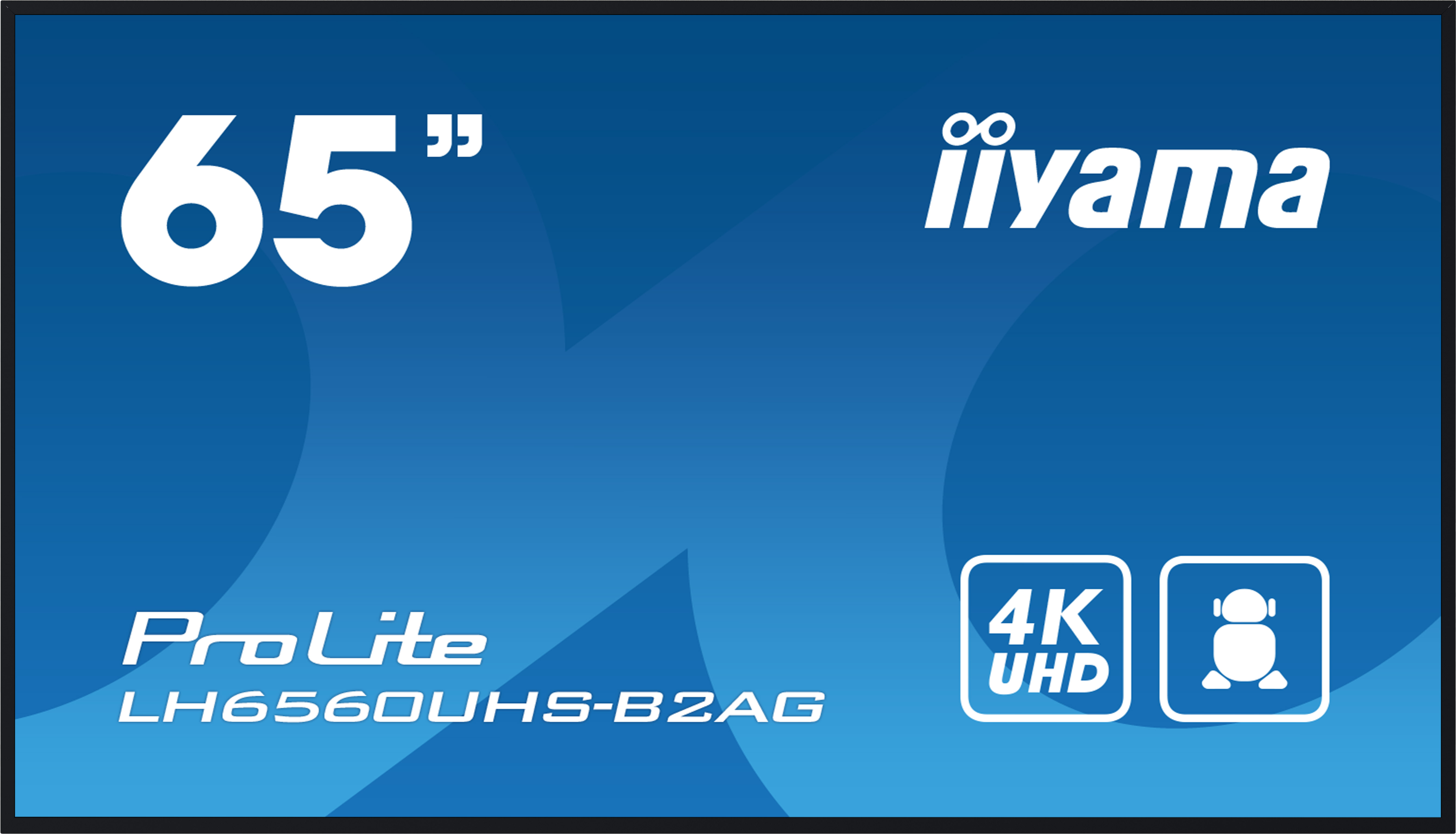 iiyama ProLite LH6560UHS-B2AG - 65 Zoll - 500 cd/m² - 4K - Ultra-HD - 3840x2160 Pixel - 24/7 - Android - Display