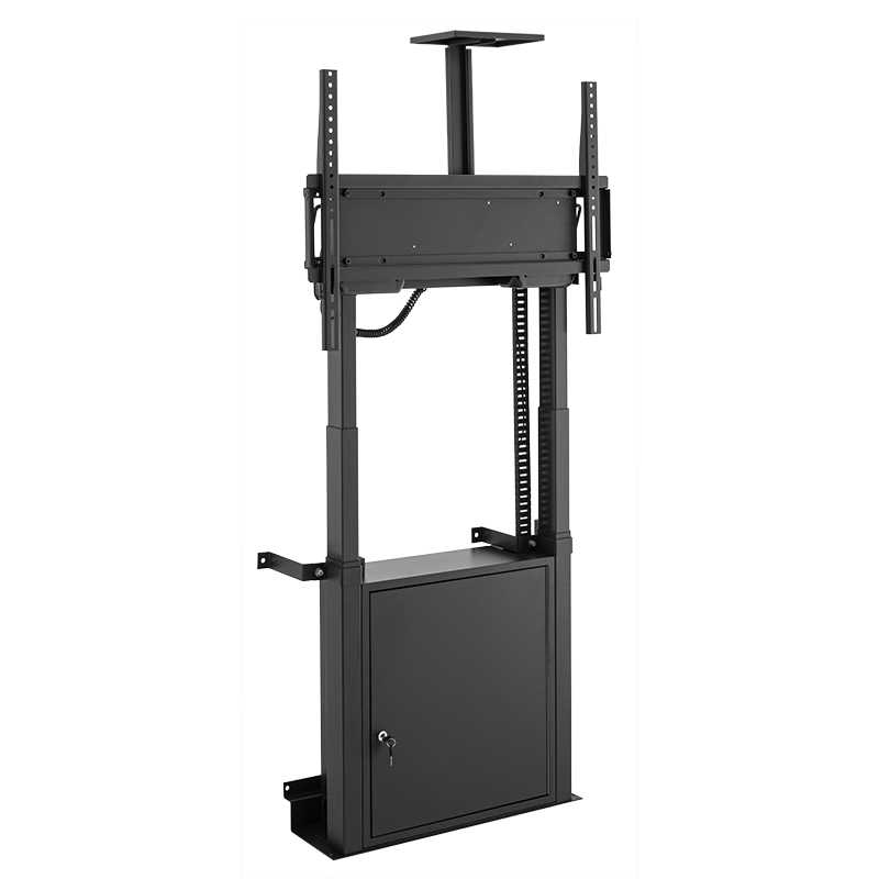 Hagor Wall Lift Pro Light II Black - höhenverstellbares Liftsystem - 55-86 Zoll - VESA 800x600mm - bis 120 kg - Schwarz