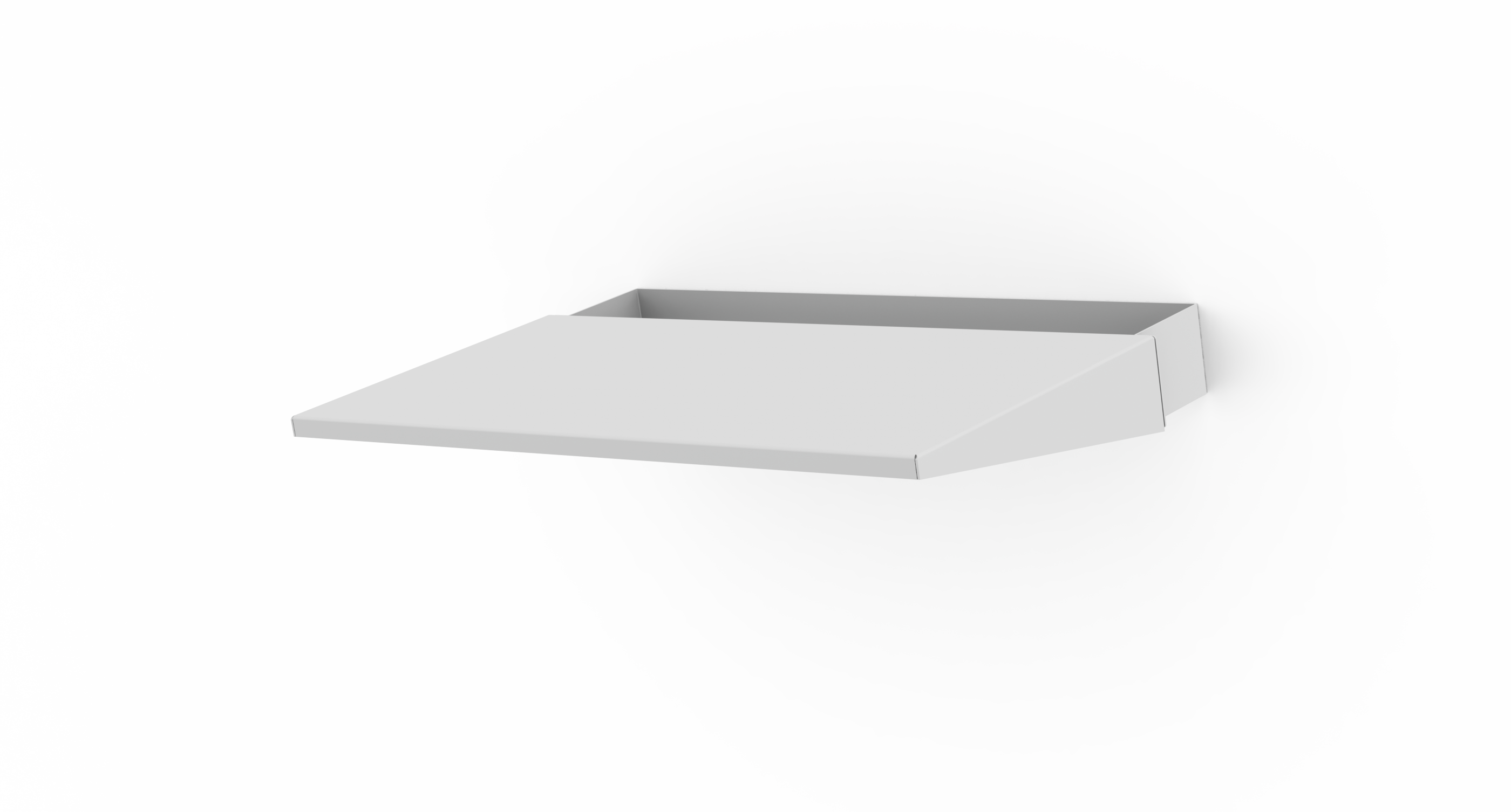 SMS C220006-4A - Ablageboard für SMS Func Mobile Halterungen - Weiß