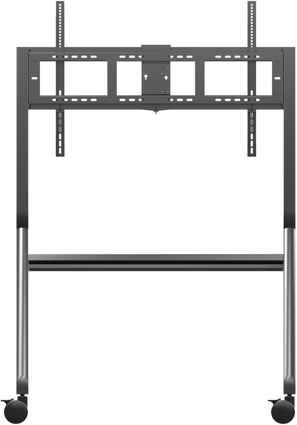 ViewSonic VB-STND-009 - höhenverstellbarer Rollwagen - 65-105 Zoll - bis 120kg - VESA max. 1000x600mm - Grau