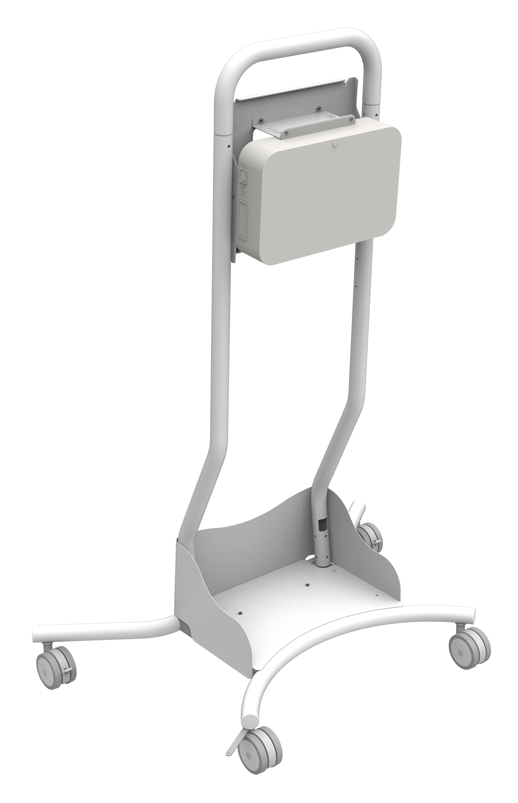 PEERLESS-AV SR560-HUB2 - SmartMount® Rollwagen - geeignet für das Microsoft® Surface 2S - 50,5 Zoll - VESA 350x350mm - bis 29,5kg - Weiss