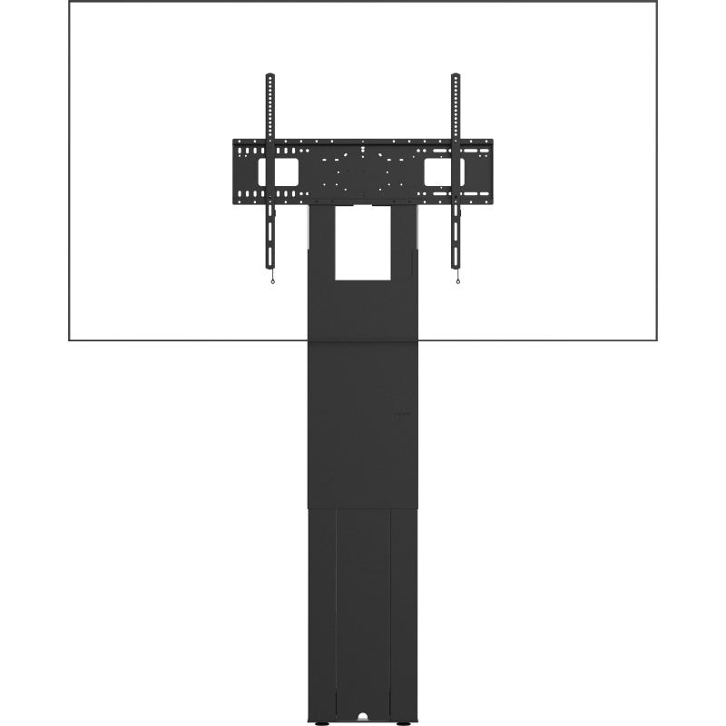 Vision VFM-F51 - manuell höhenverstellbare Boden-Wandhalterung - 47-100 Zoll - VESA 800x600mm - bis 95 kg - Schwarz