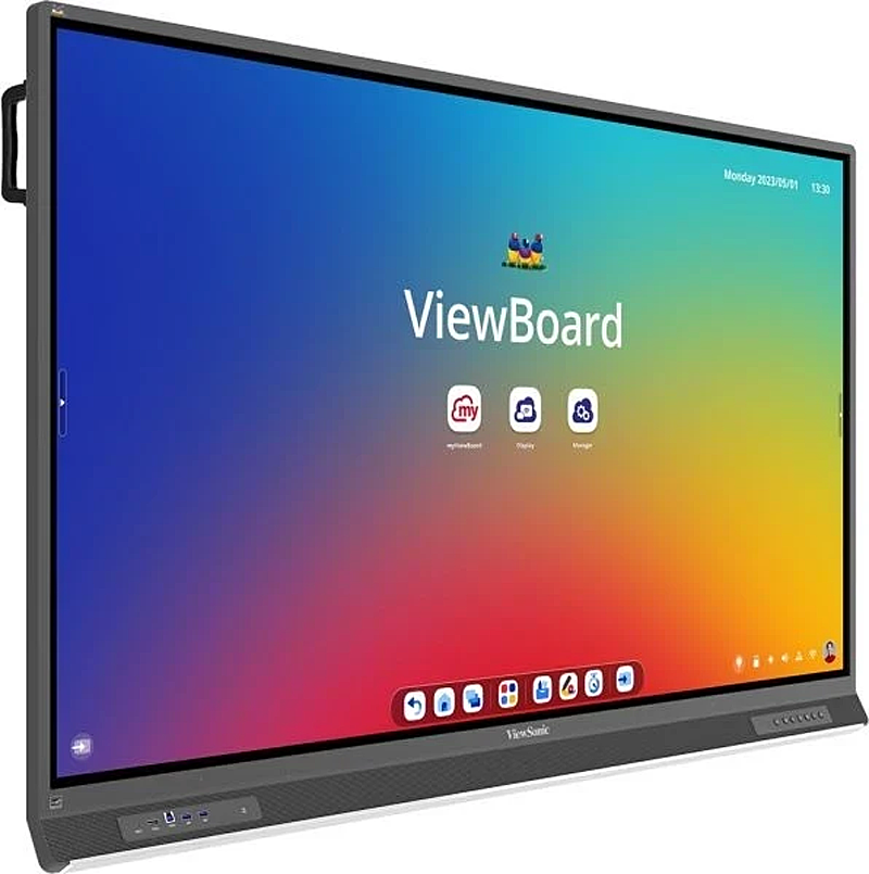 ViewSonic IFP7553 - 75 Zoll - 450 cd/m² - 4K - Ultra-HD - 3840x2160 Pixel - Android 14 - 40 Punkt - Touch Display