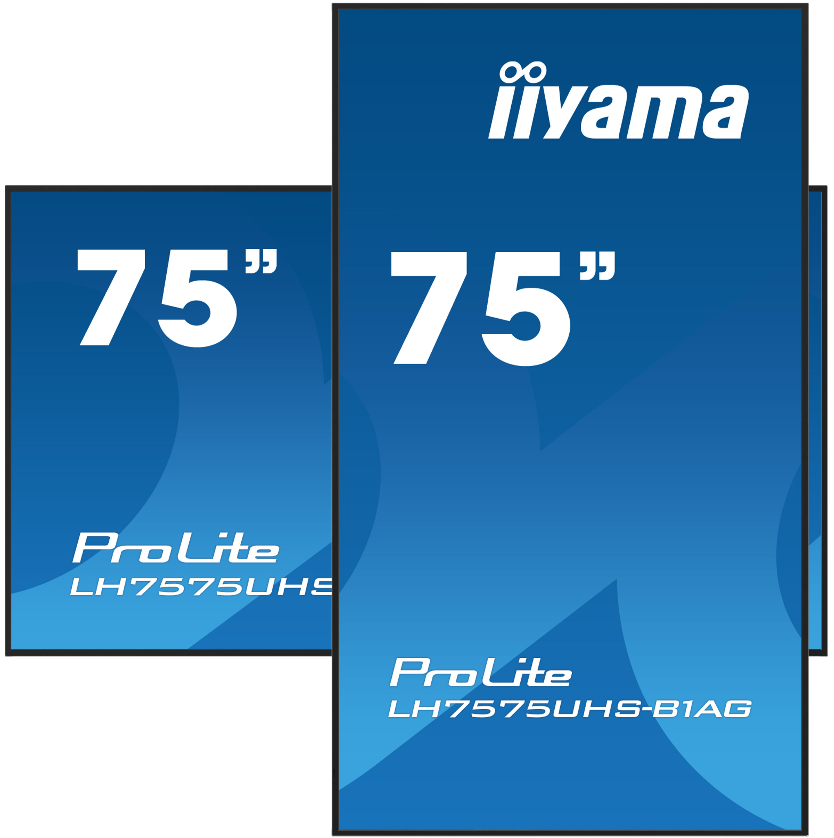 iiyama ProLite LH7575UHS-B1AG - 75 Zoll - 500 cd/m² - 4K - Ultra-HD - 3840x2160 Pixel - 24/7 - Android - Display - Schwarz