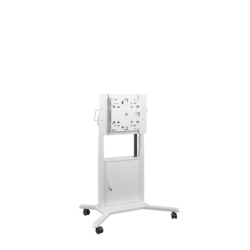 Hagor HP Twin Lift M-Flip + Adapter 65" - mobiles, elektrisch höhenverstellbares Liftsystem - displayspezifisch für Samsung Flip WM65B - bis 45kg - Weiss