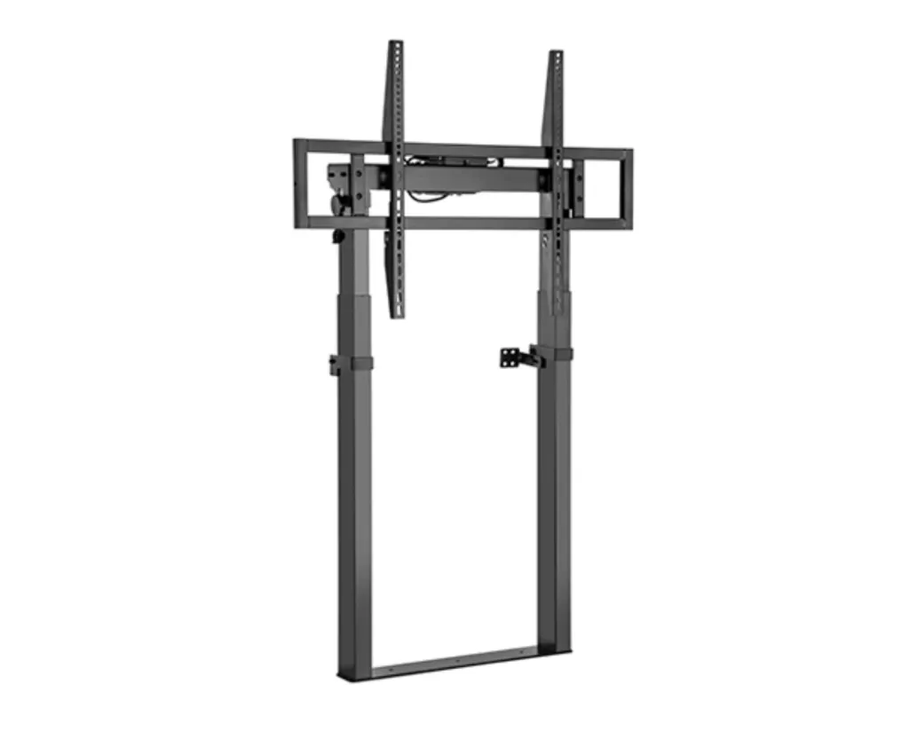 CTOUCH Wallom4 Wall Lift - höhenverstellbare Boden-Wandhalterung - 55-100 Zoll - VESA 800x600mm - bis 120kg - Schwarz