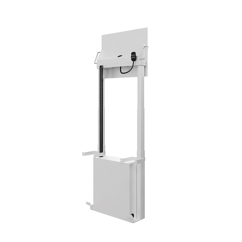 Hagor HP Twin Lift FW-Flip - elektrisch höhenverstellbares Liftsystem für Boden-Wand Montage - displayspezifisch für Samsung Flip - bis 45kg - Weiss