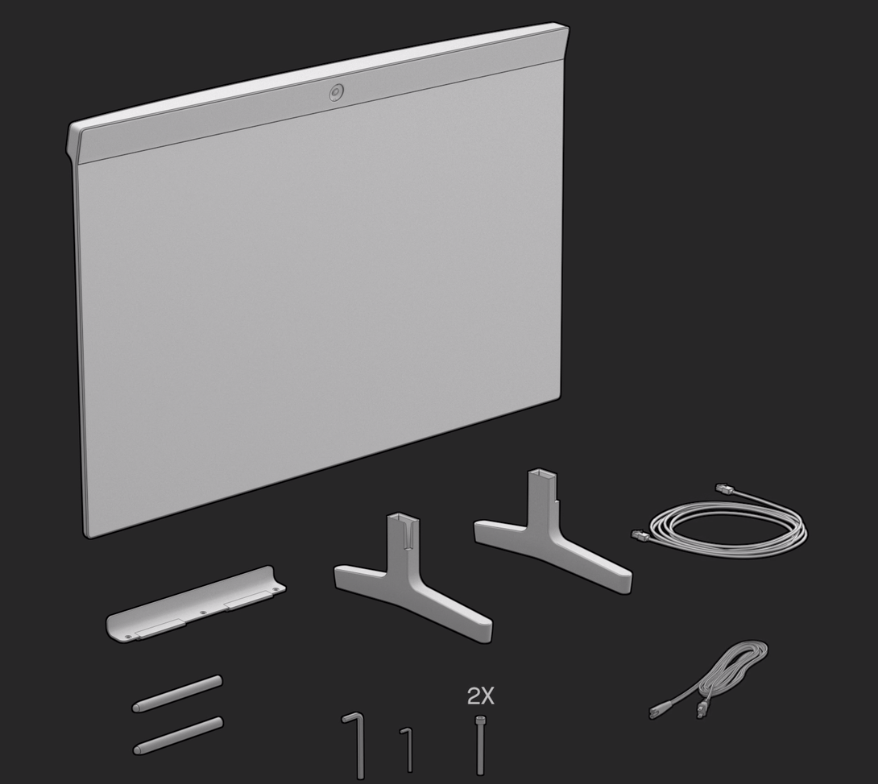 Neat Board Wallmount -  Wandhalterung für 65 Zoll Neat Board for Zoom and MS Teams