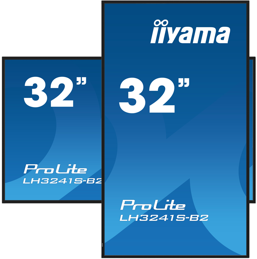 iiyama ProLite LH3241S-B2 - 32 Zoll - 350 cd/m² - Full-HD - 1920x1080 Pixel - 24/7 - Display 