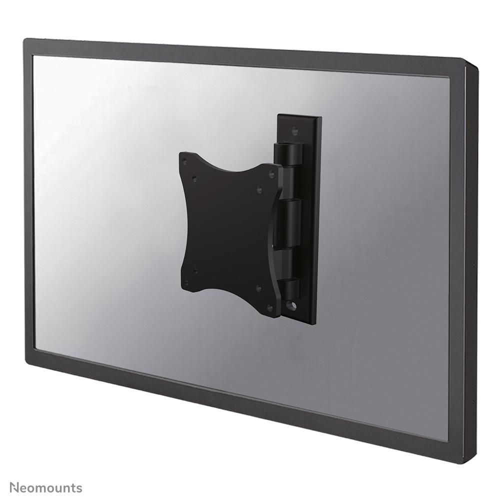 Neomounts FPMA-W810BLACK - neig- und schwenkbare Wandhalterung - 10-27 Zoll - VESA 100x100mm - bis 12 kg - Schwarz