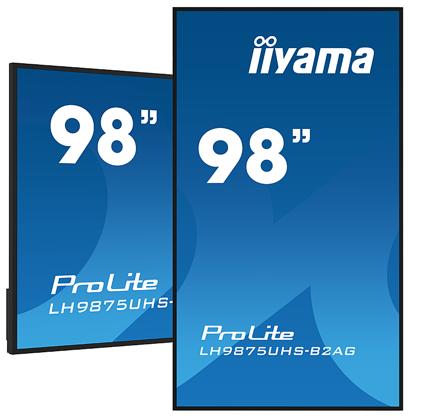 iiyama ProLite LH9875UHS-B2AG - 98 Zoll - 500 cd/m² - 4K - Ultra-HD - 3840x2160 Pixel - 24/7 - Android - Display - Schwarz