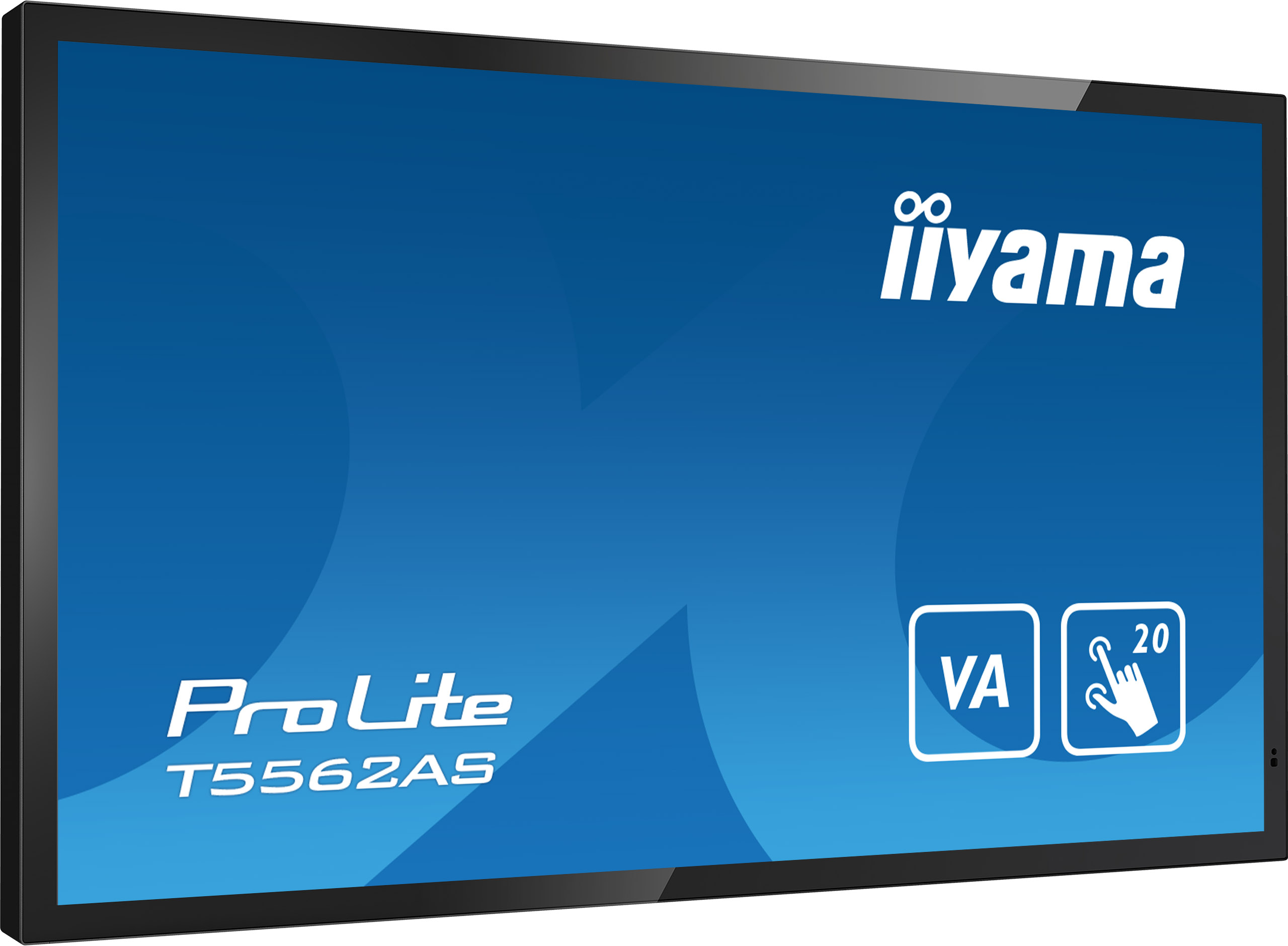 iiyama ProLite T5562AS-B1 - 55 Zoll - 500 cd/m² - 4K - Ultra-HD - 3840x2160 Pixel - Android - 20 Punkt - Multi Touch Display - Schwarz