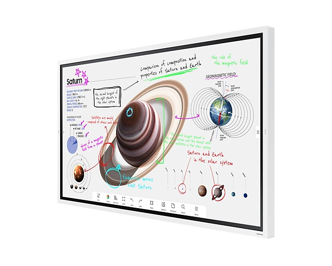 Samsung Flip Pro WM65B - 65 Zoll digitales Flipchart für smarte Meetings - Flip 4