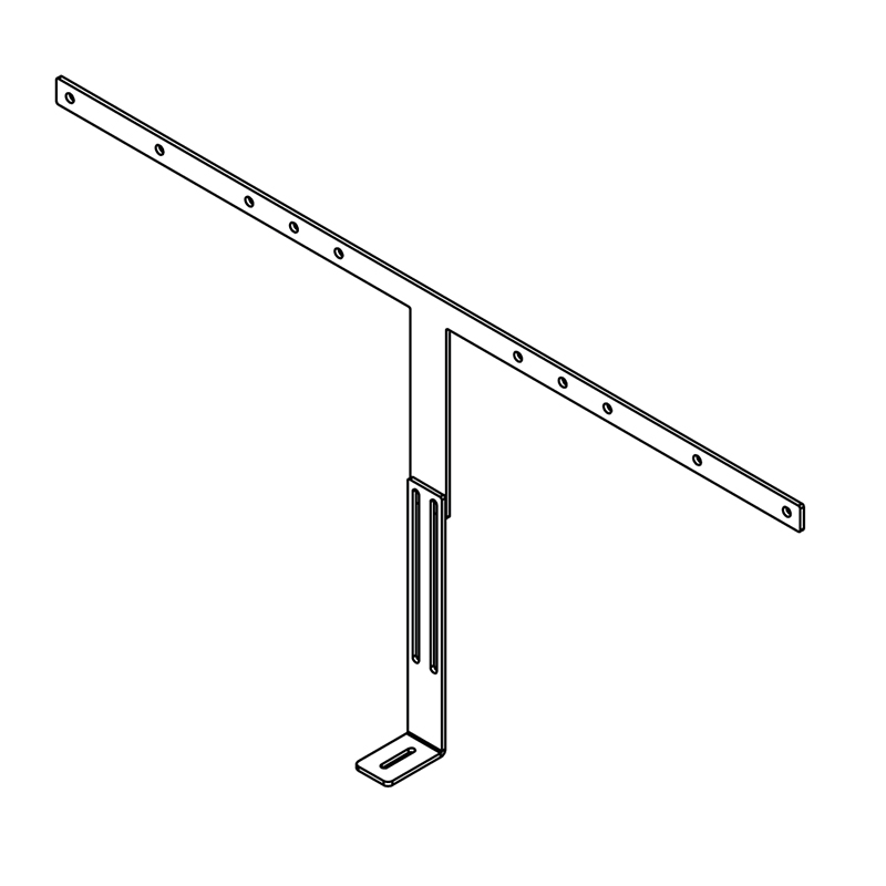 Hagor Adapter - für Poly Studio P15 + Poly Studio E70 + Poly Studio X30 -  passend zu Display 55-75 Zoll - VESA bis max. 800mm - Schwarz