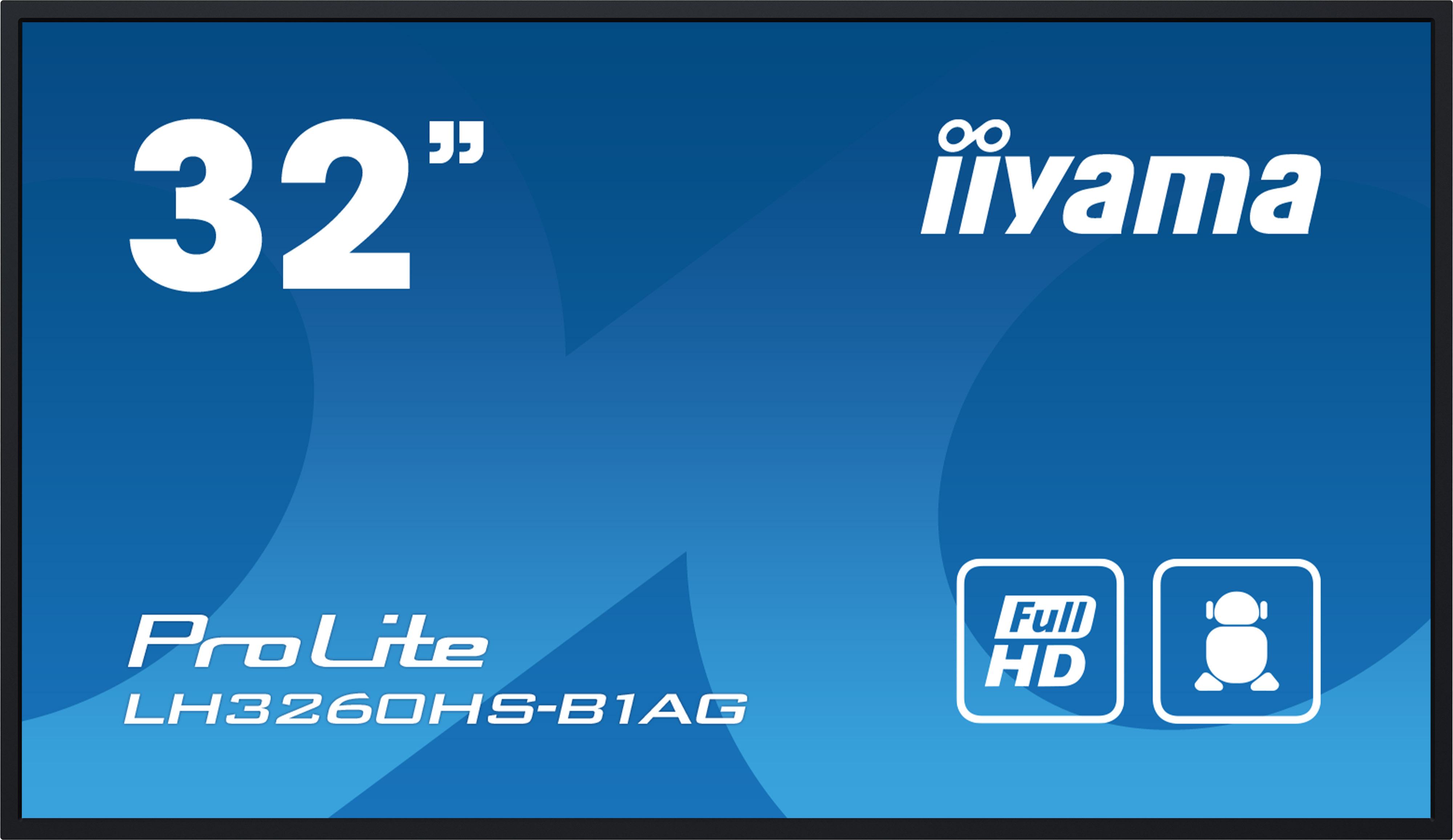 iiyama ProLite LH3260HS-B1AG - 32 Zoll - 500 cd/m² - Full-HD - 1920x1080 Pixel - 24/7 - Android - Display